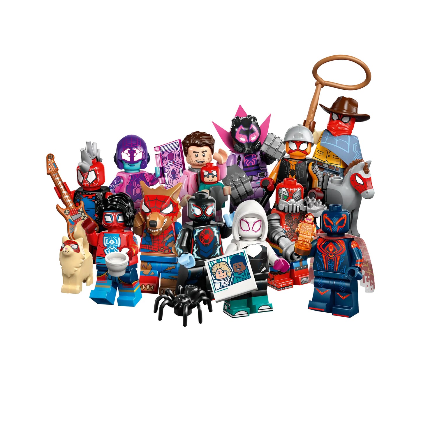 Across the Spider-Verse Complete Set of 12 Minifigures