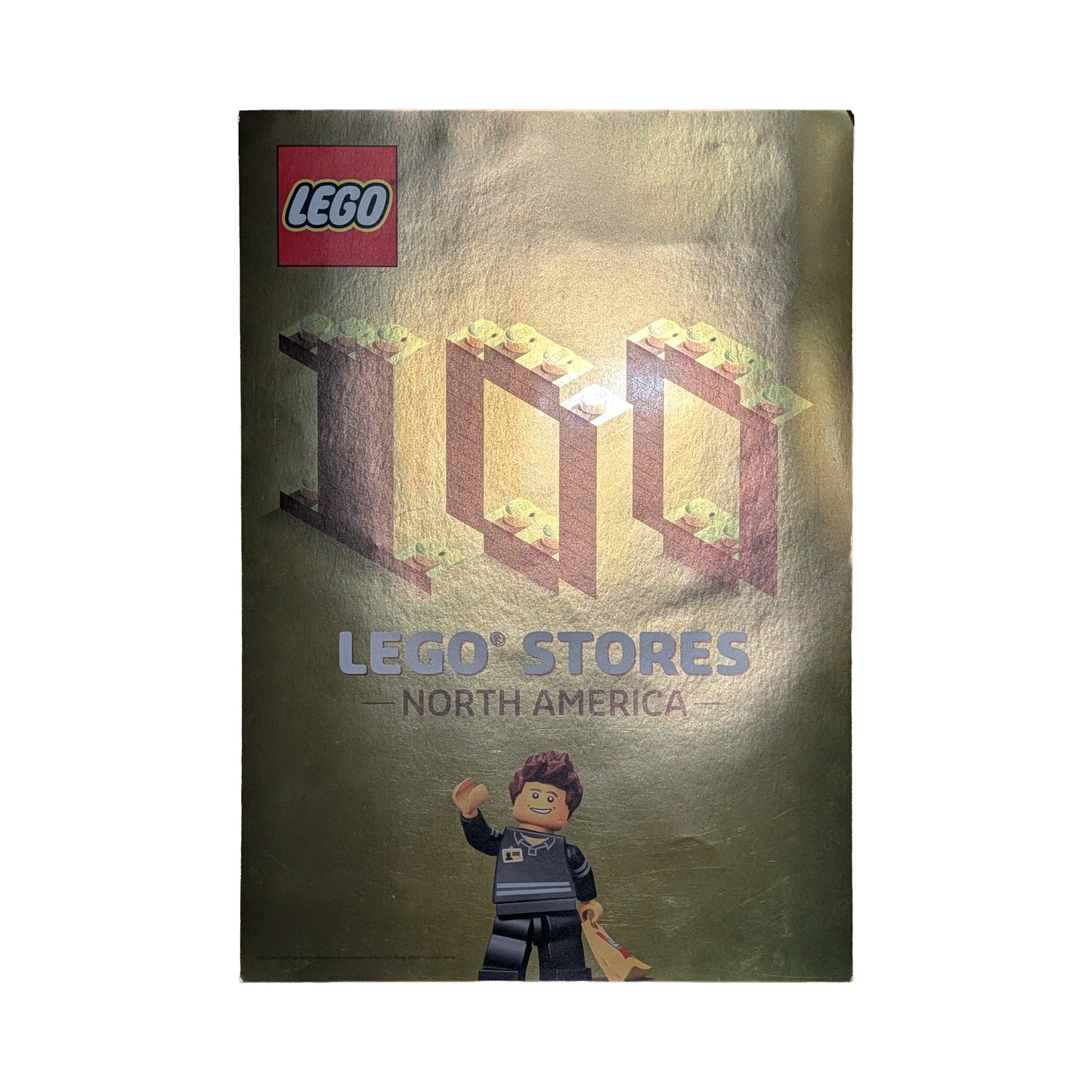 100 LEGO Stores Commemorative Minifigure