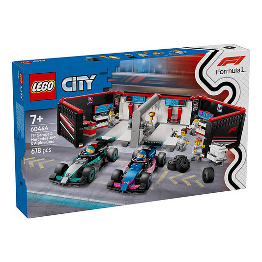 F1 Garage & Mercedes-AMG & Alpine Cars (60444)