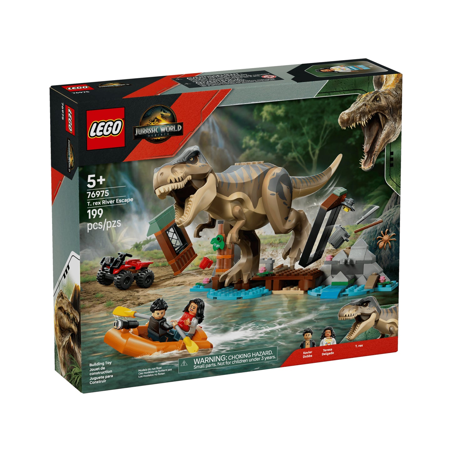 T. rex River Escape (76975)